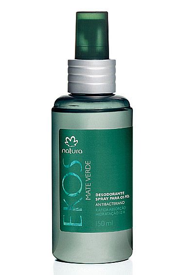 Desodorante Spray para os Pés Mate Verde 150ml
