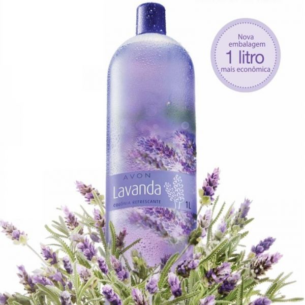 Lavanda Colônia Refrescante. 1L