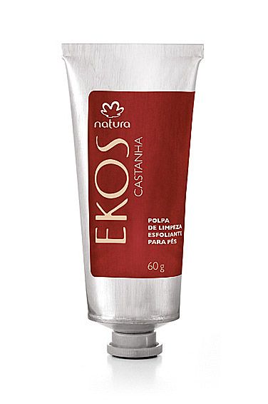 Polpa de Limpeza Esfoliante para Pés Castanha