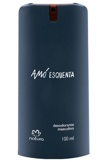 Desodorante Spray Amó Esquenta Regular Masculino 100ml