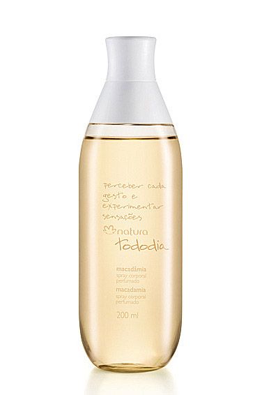 Desodorante Colônia Spray Corporal Perfumado Macadâmia