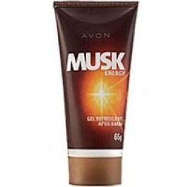 Musk Energy Gel Refrescante Após Barba 75g